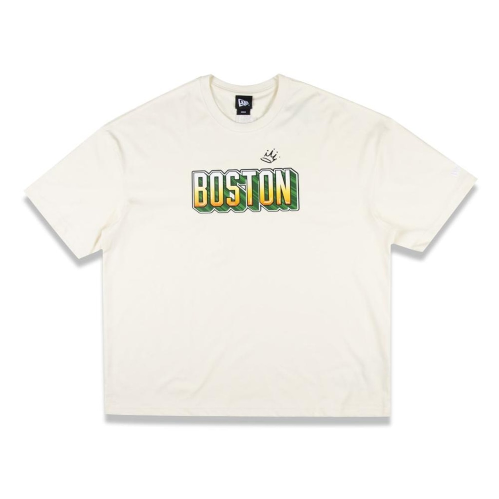 Camiseta New Era Oversize Boston Celtics NBA Masculina