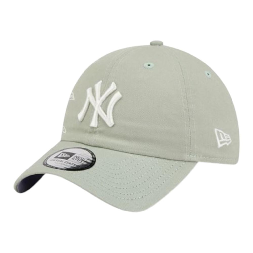 Boné Adulto New Era Stitched Flowers New York Yankees Aba Curva