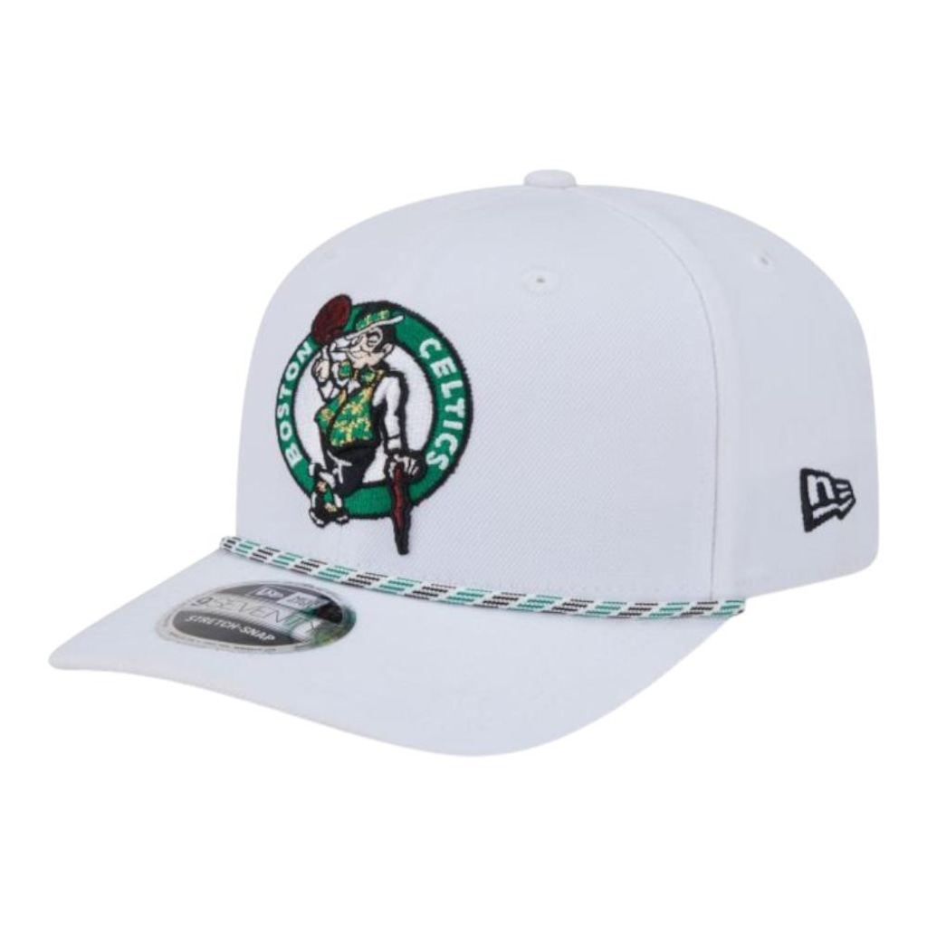 Boné Adulto New Era 970ss Multi Rope Boston Celtics Aba Curva