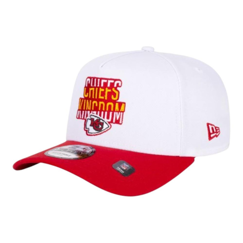 Boné Adulto Adulto New Era 940A-Frame Rivalry Kansas City Chiefs Aba Curva