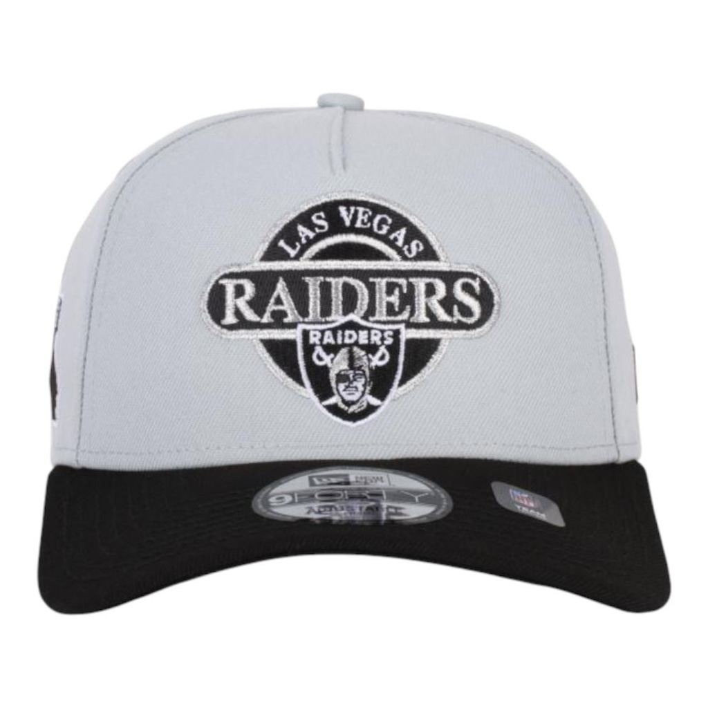 Imagem 2 do produto Boné Adulto New Era 940A-Frame Las Vegas Raiders Snow Aba Curva