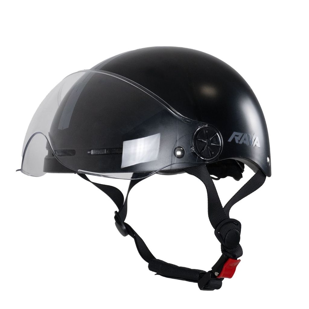 Imagem 1 do produto Capacete Bicicleta elétrica E-bike o Rava coquinho com viseira