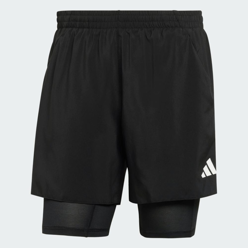 Imagem 2 do produto Short 2em1 adidas Adi365 Running Iconic Formotion 5 Bolsos Masculino
