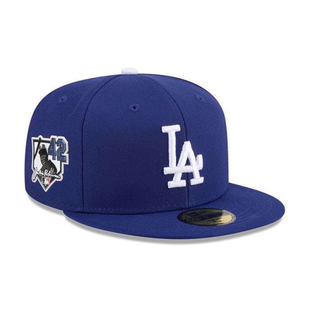 Imagem 3 do produto Boné New Era 59FIFTY Los Angeles Dodgers Jackie Robson Day New Era Masculino