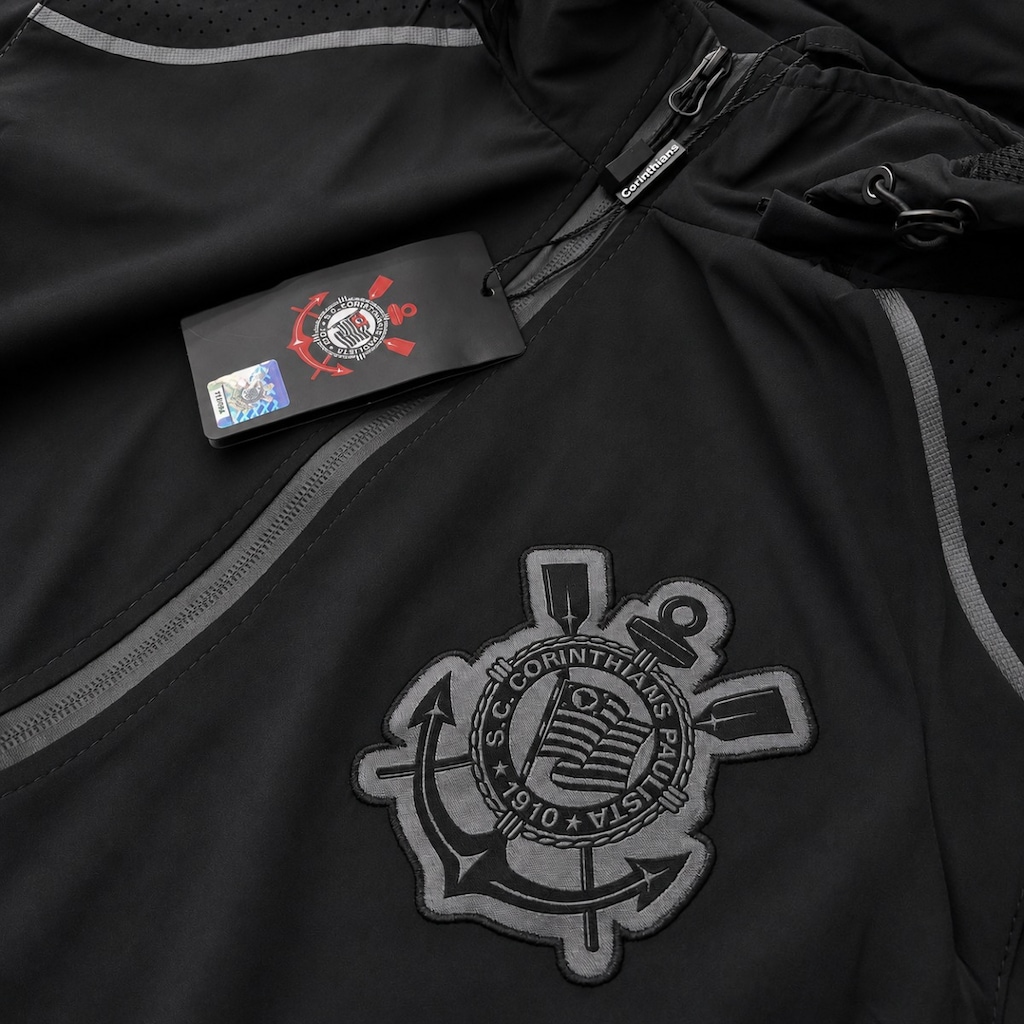 Imagem 4 do produto Jaqueta Corta Vento do Corinthians Coimbra - Masculina