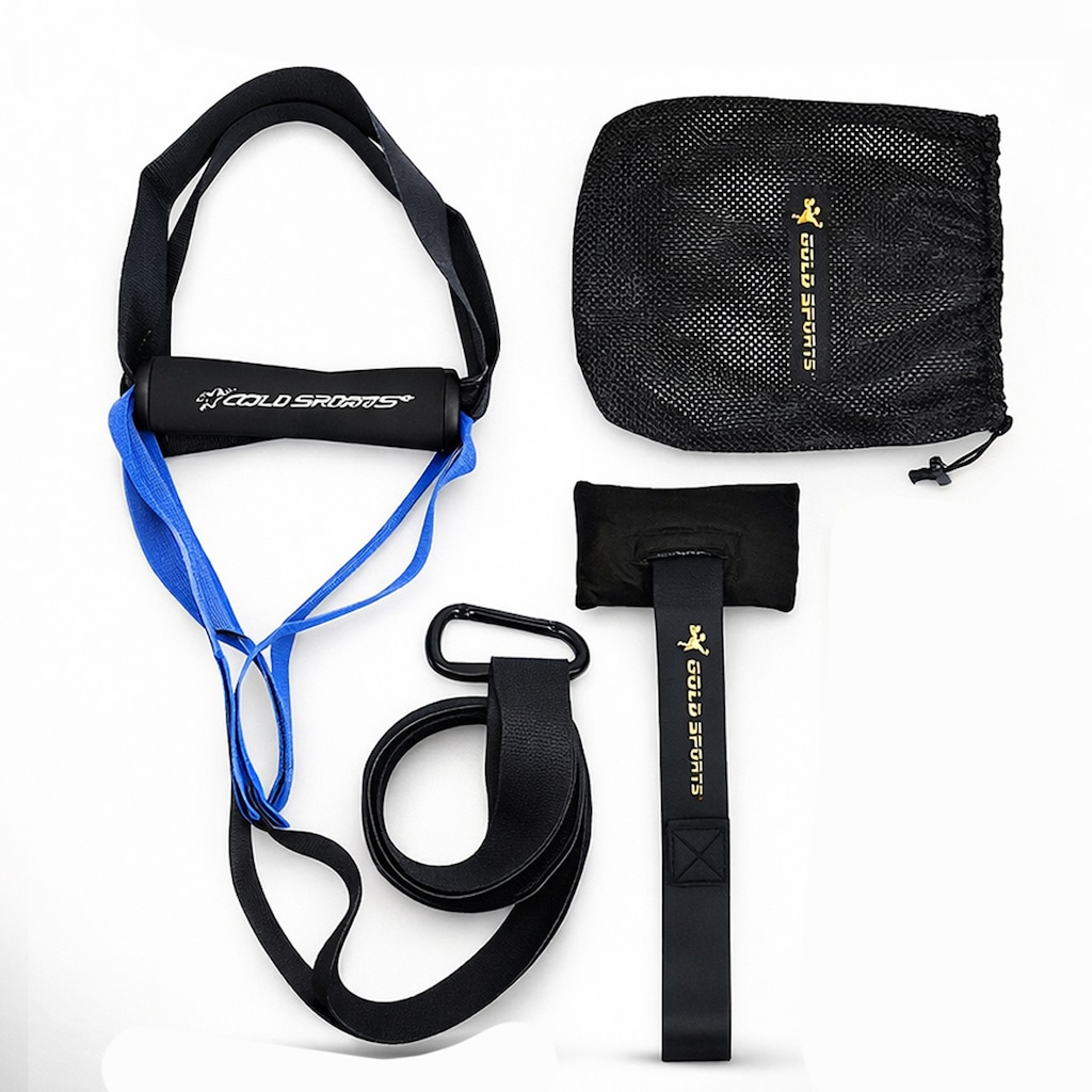 Fita De Resistência e Treinamento Suspenso Gold Sports Powrer II - 150 Kgs