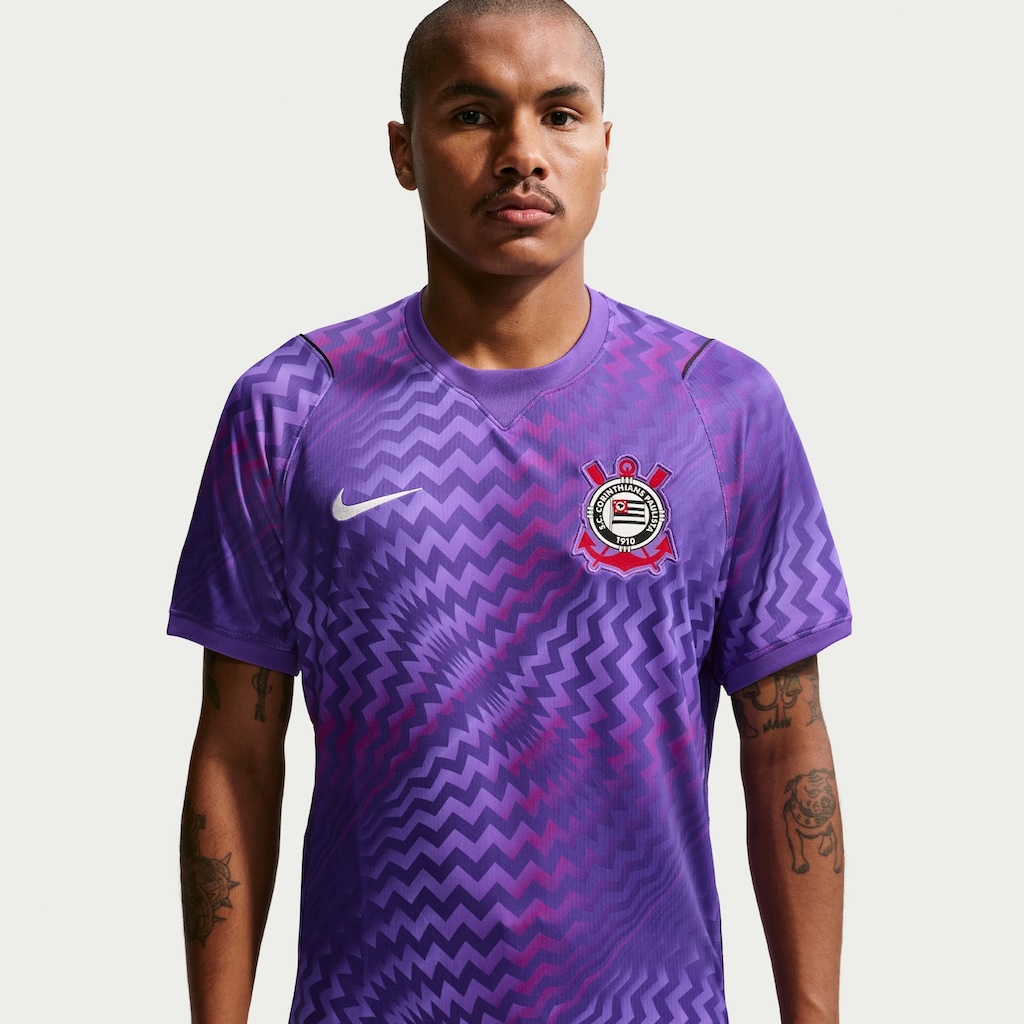 Camisa de Goleiro do Corinthians 2026/27 Nike Torcedor Pro Masculina