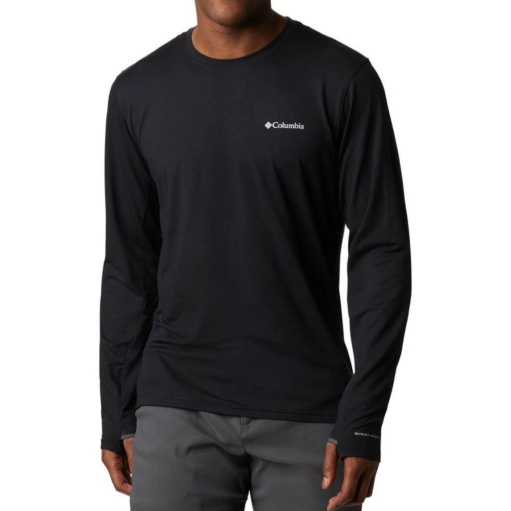 Camiseta Columbia M/L Tech Trail Crew II - Masculina
