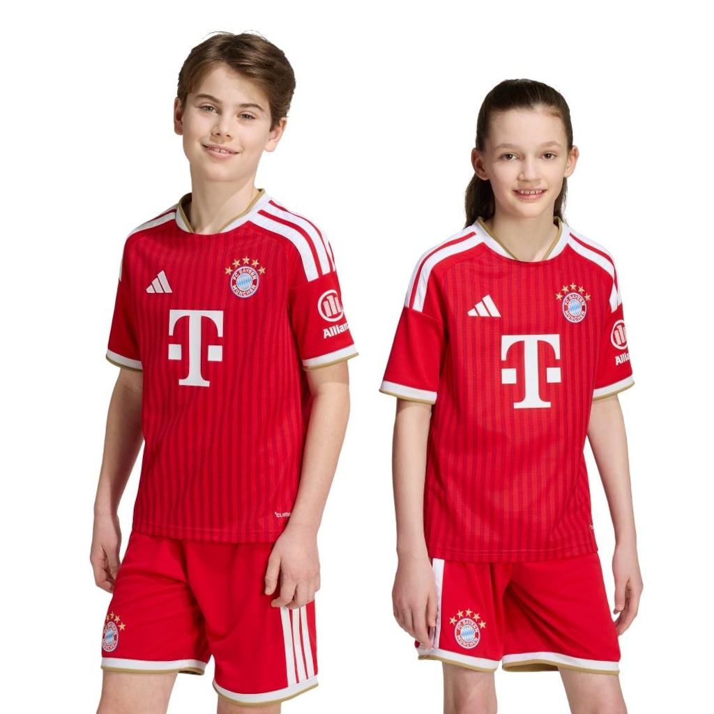 Camisa Bayern München I 26/27 adidas Infantil