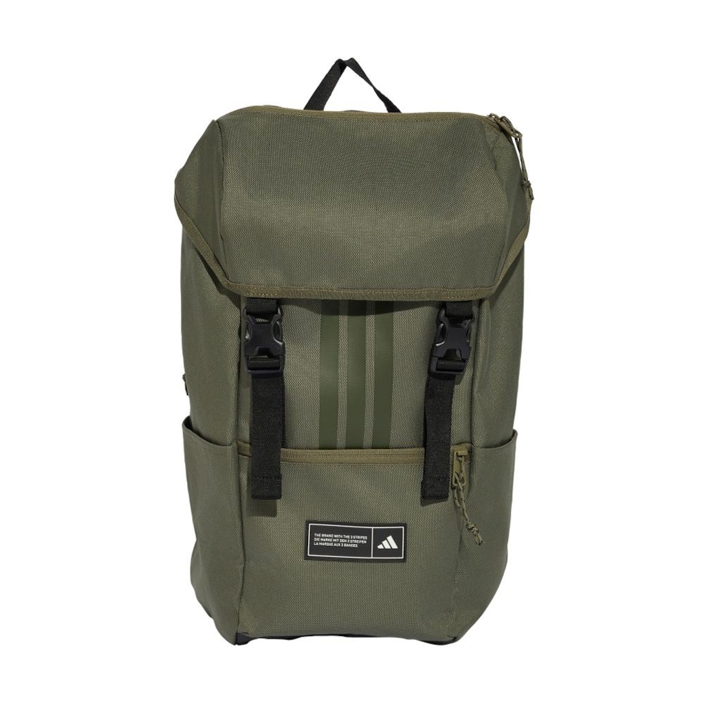 Mochila Flap Três Listras adidas Unissex