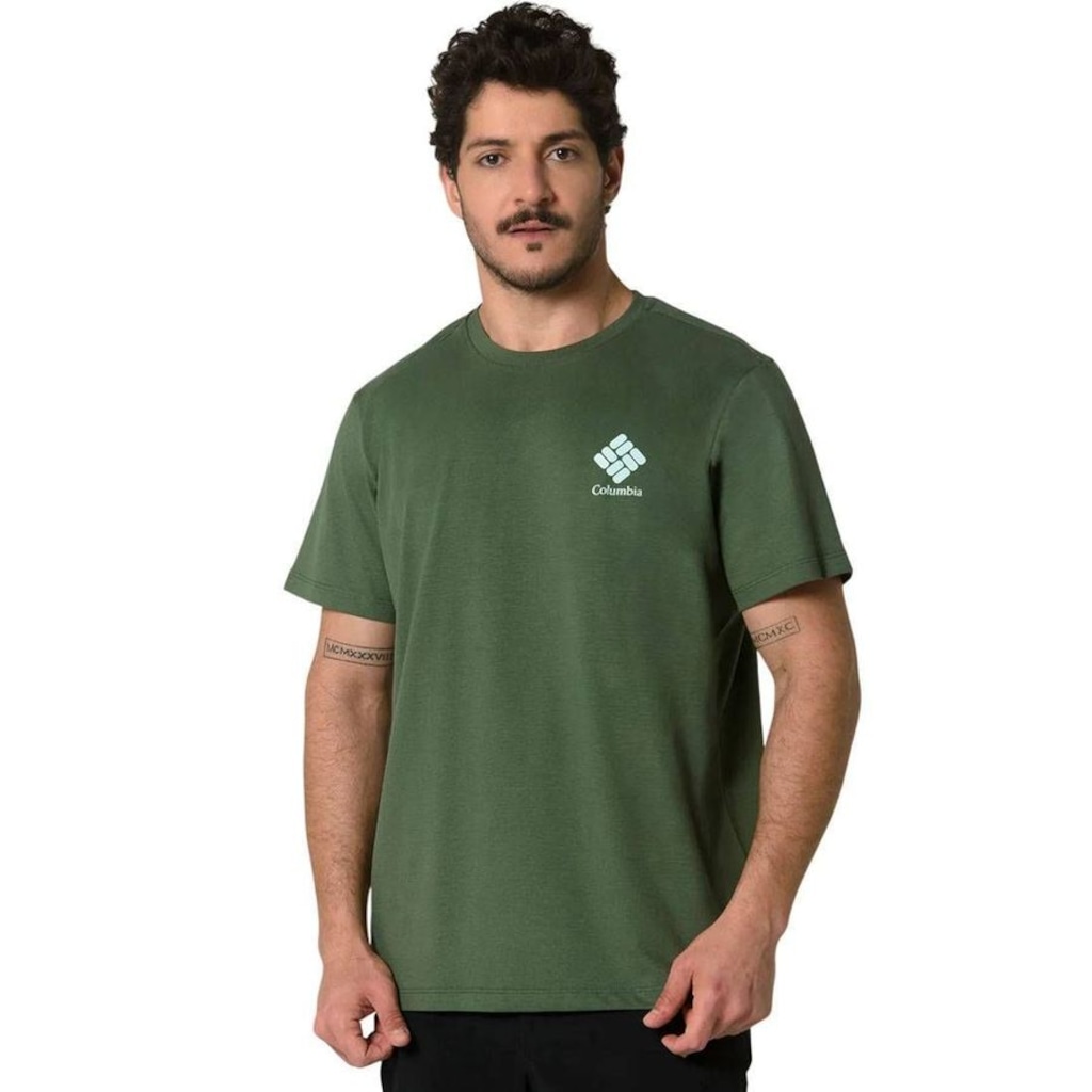 Imagem 3 do produto Camiseta Columbia M/C Csc Stacked Logo -  Masculina