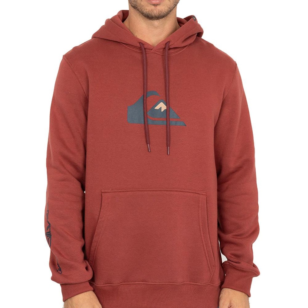 Moletom Quiksilver Canguru Comp Logo WT26 Masculino