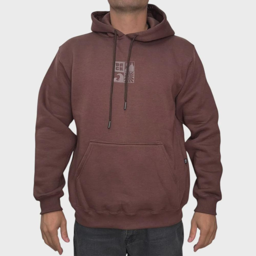 Moletom Canguru Back Wash Sol e Mar - Masculino
