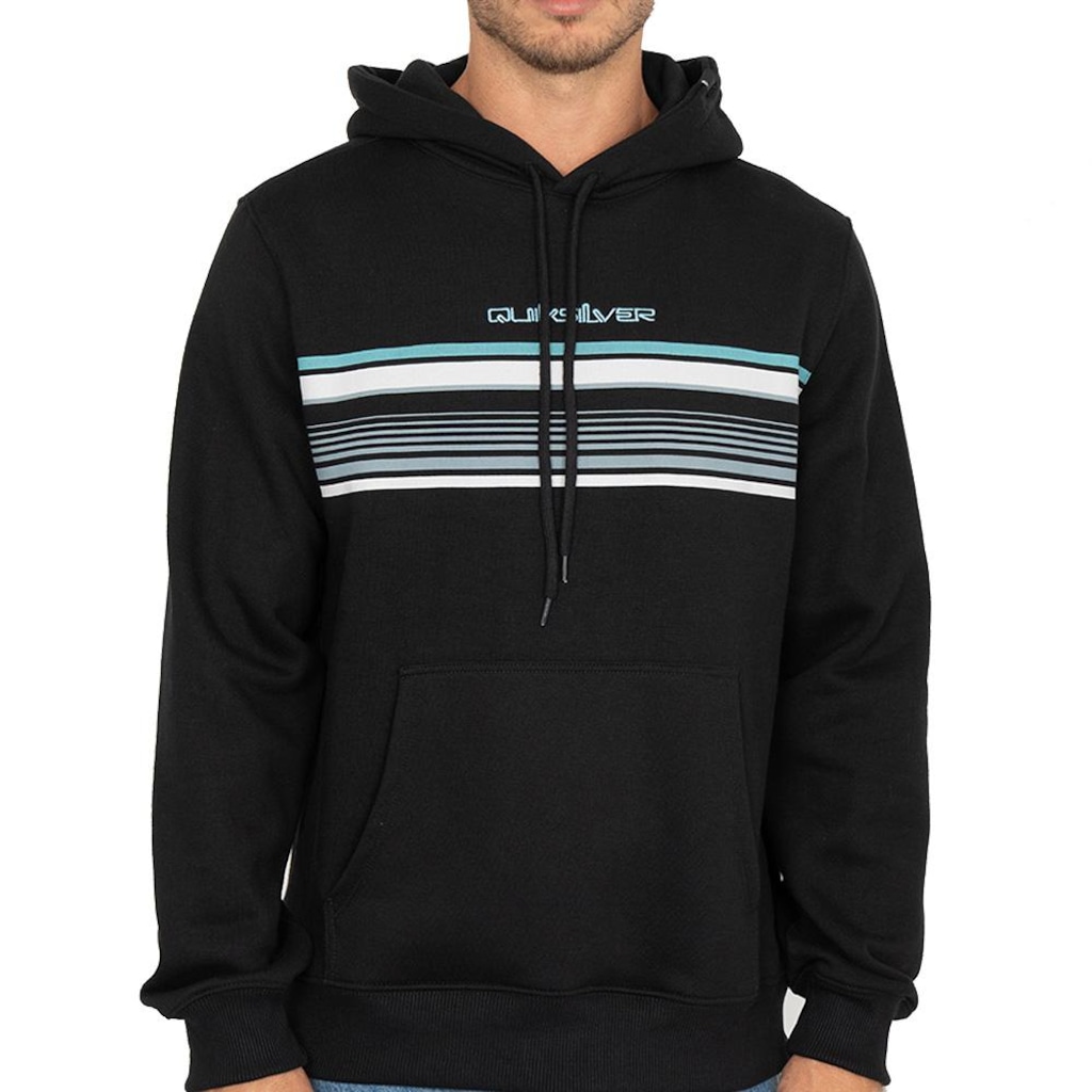 Moletom Quiksilver Canguru Banner WT26 Masculino