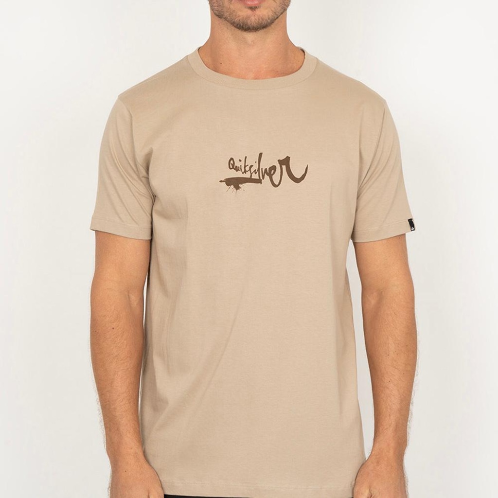 Camiseta Quiksilver Impaired Logo DNA WT26 Masculina