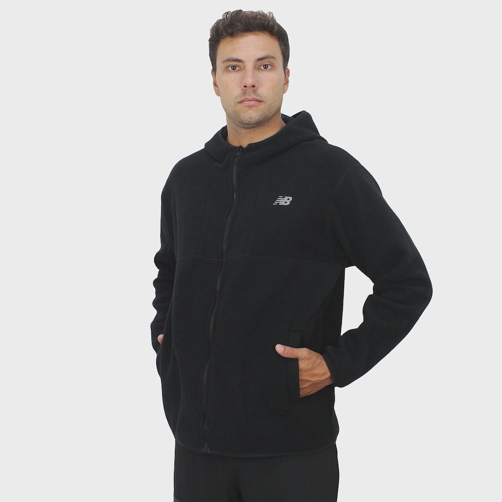 Jaqueta Masculina New Balance Fleece