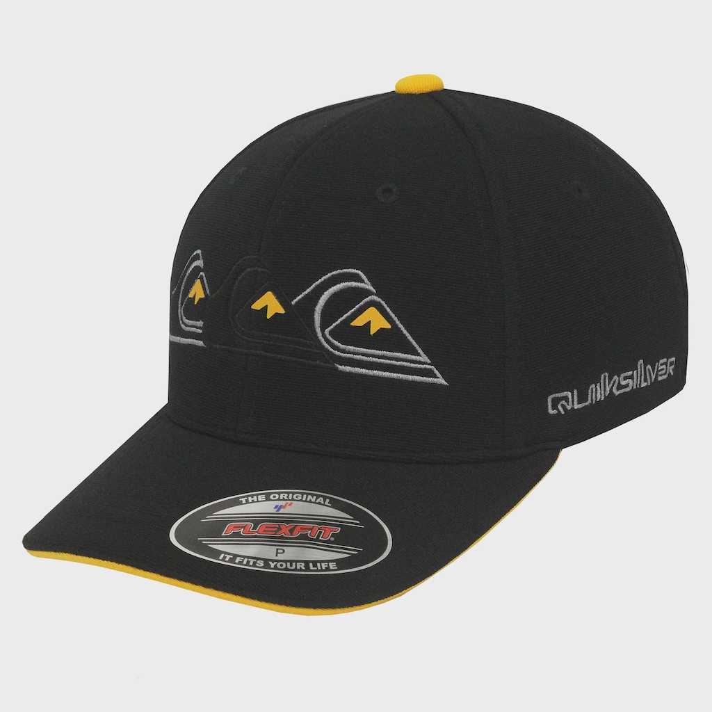 Boné Unissex Quiksilver Emb Three Logo - Aba Curva