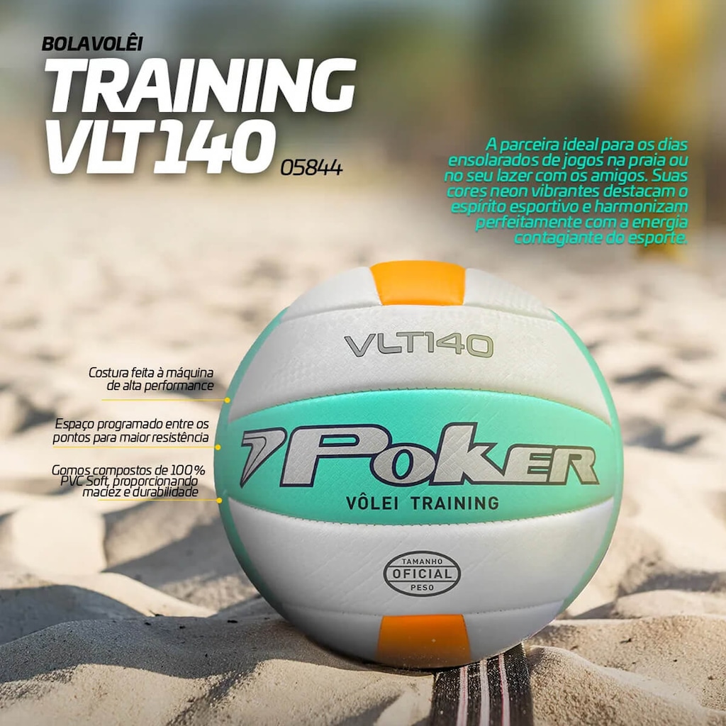 Imagem 2 do produto Bola de Volei Poker Training VLT 140