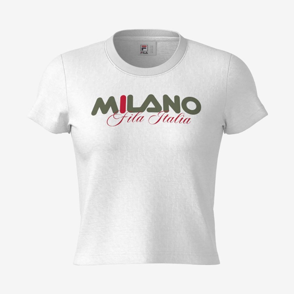Imagem 3 do produto Camiseta Fila Slim Milano Ag Feminina