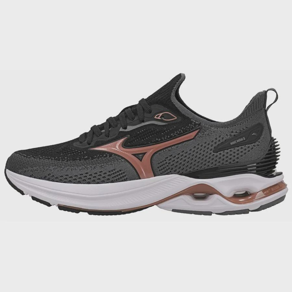Imagem 2 do produto Tênis de Corrida Mizuno Wave Mirai 8 - Mizuno - Feminino