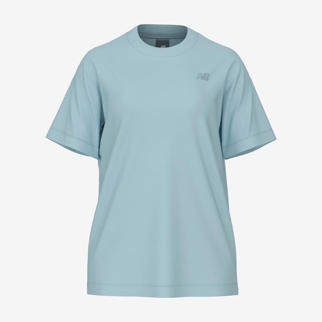 Camiseta Oversized Small Logo Mew Balance Feminina