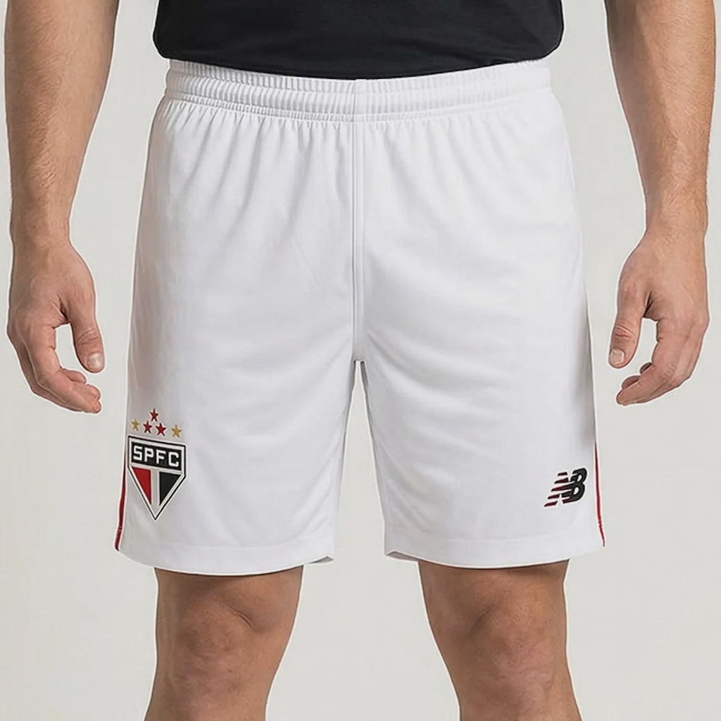 Calção do São Paulo New Balance I 2026 - Masculina