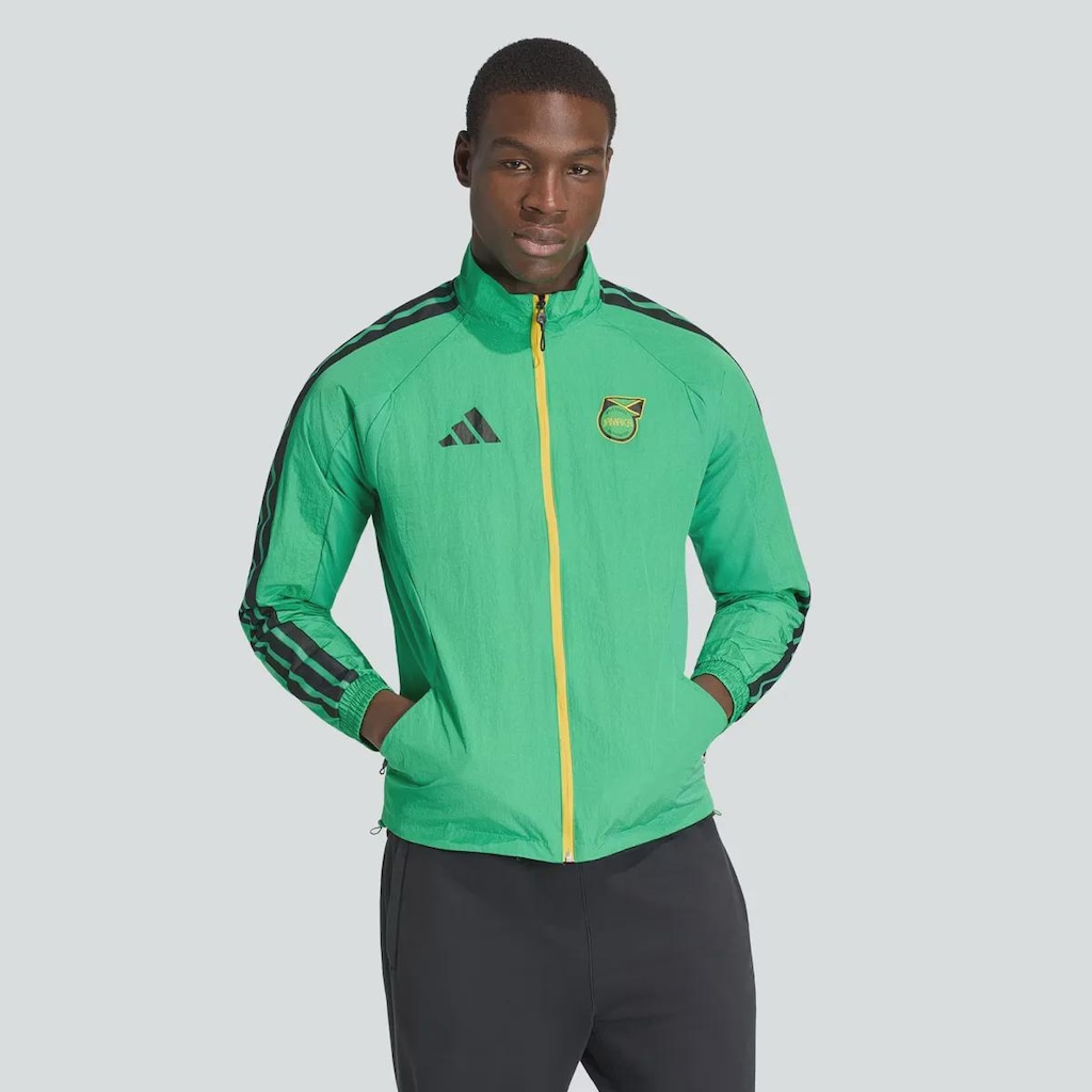 Jaqueta Jamaica adidas Hino 2026 - Masculina