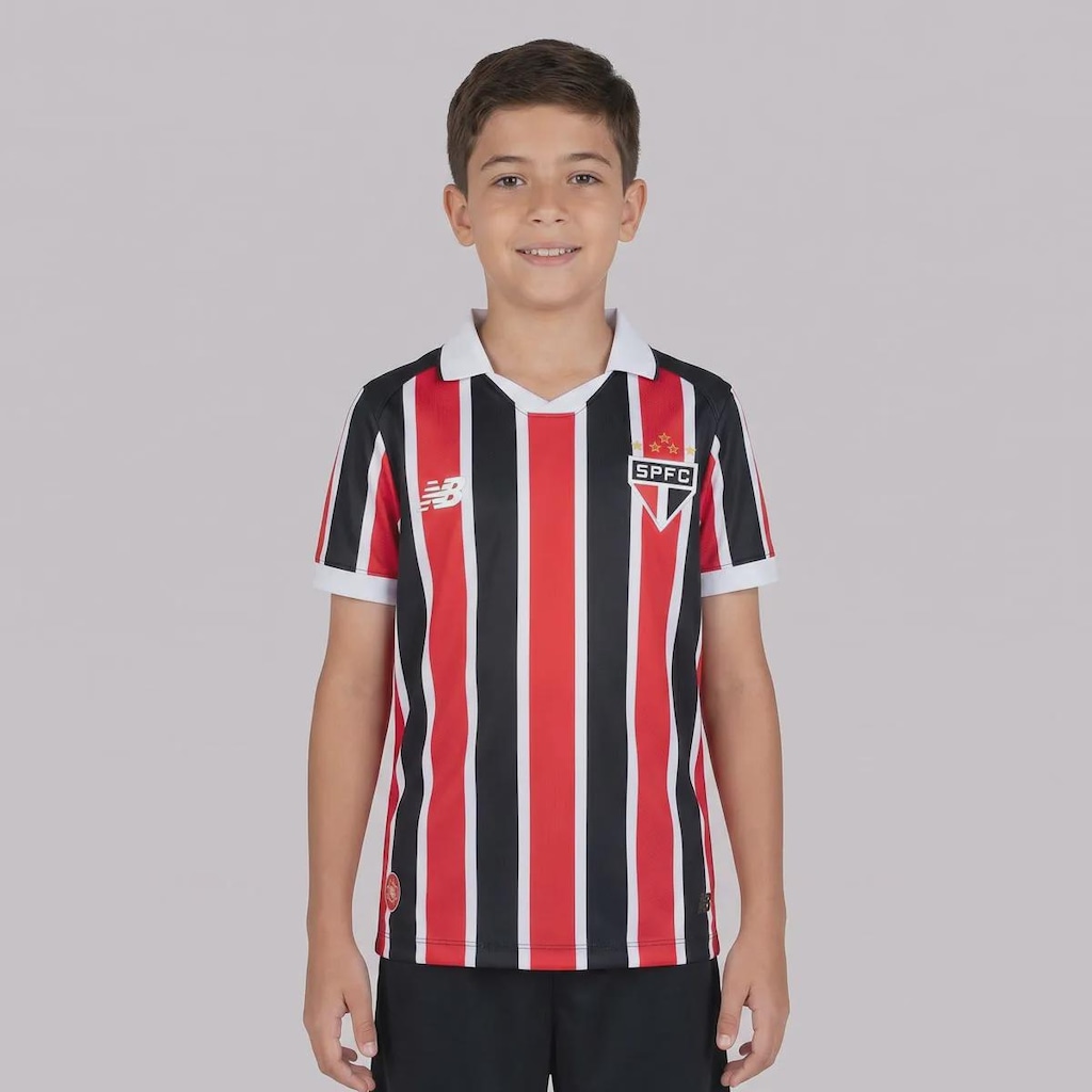 Camisa do São Paulo New Balance  II 2026 -  Infantil