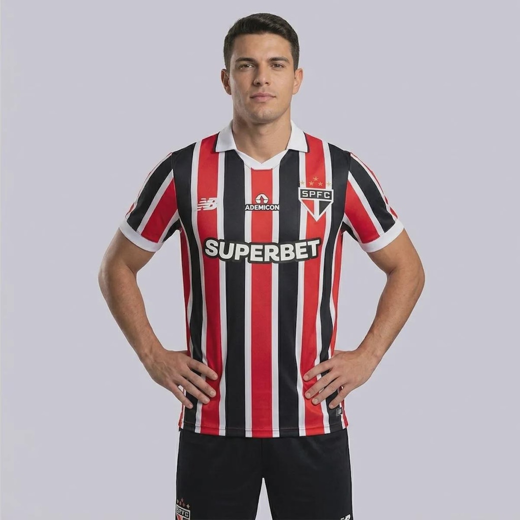 Camisa do São Paulo New Balance II 2026 - Masculina