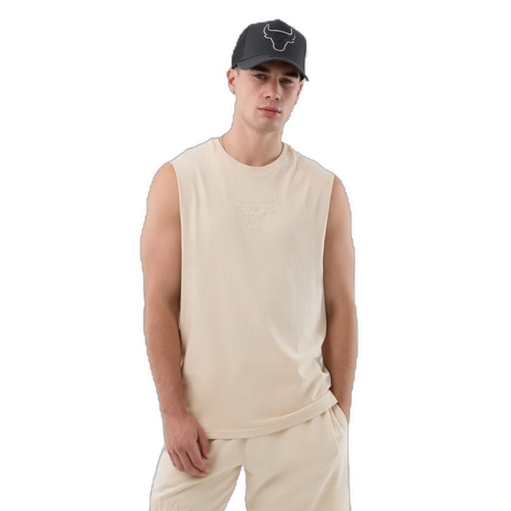 Camiseta Regata New Era Basica NBA Chicago Bulls New Era Masculina