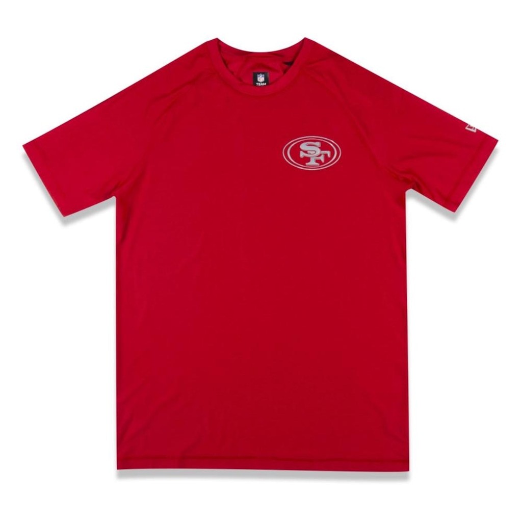 Camiseta New Era San Francisco 49ers NFL Sideline Masculina
