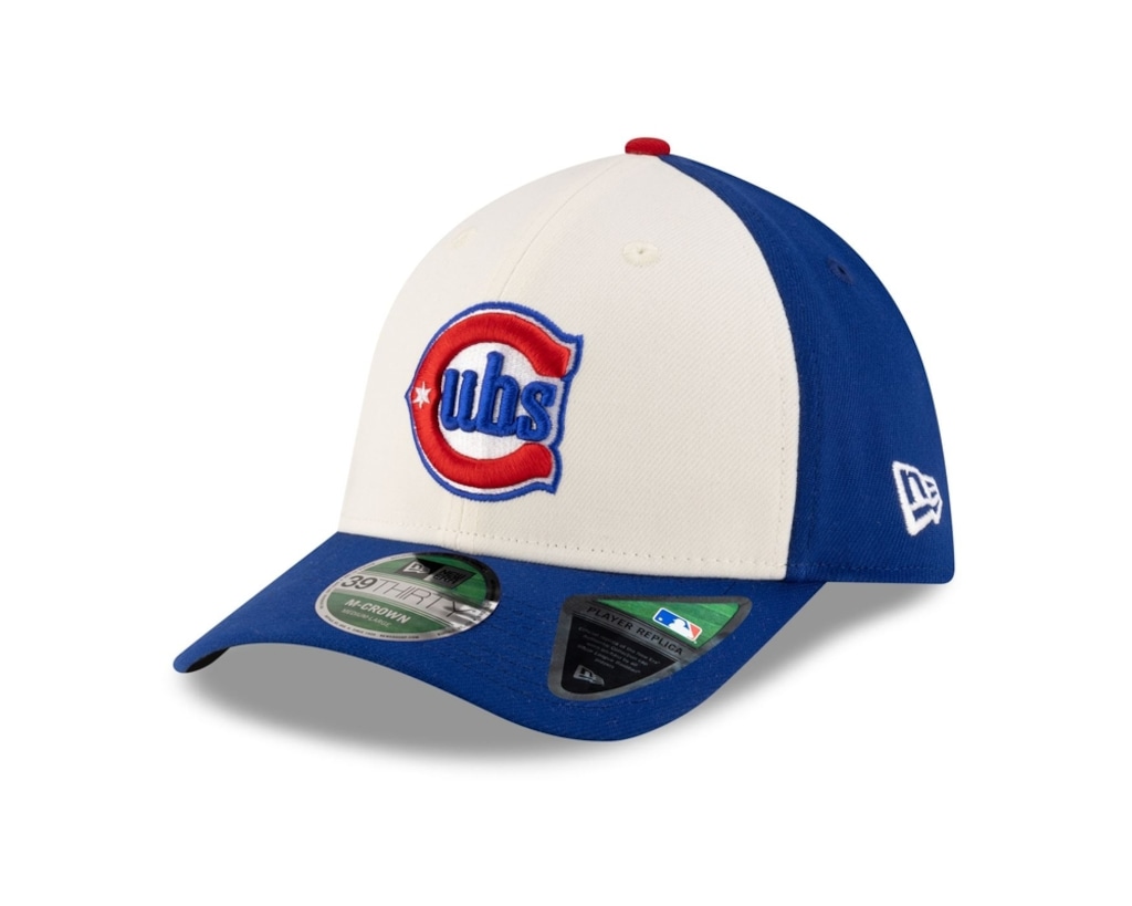 Bone New Era 39THIRTY M-Crown Chicago Cubs MLB Masculino