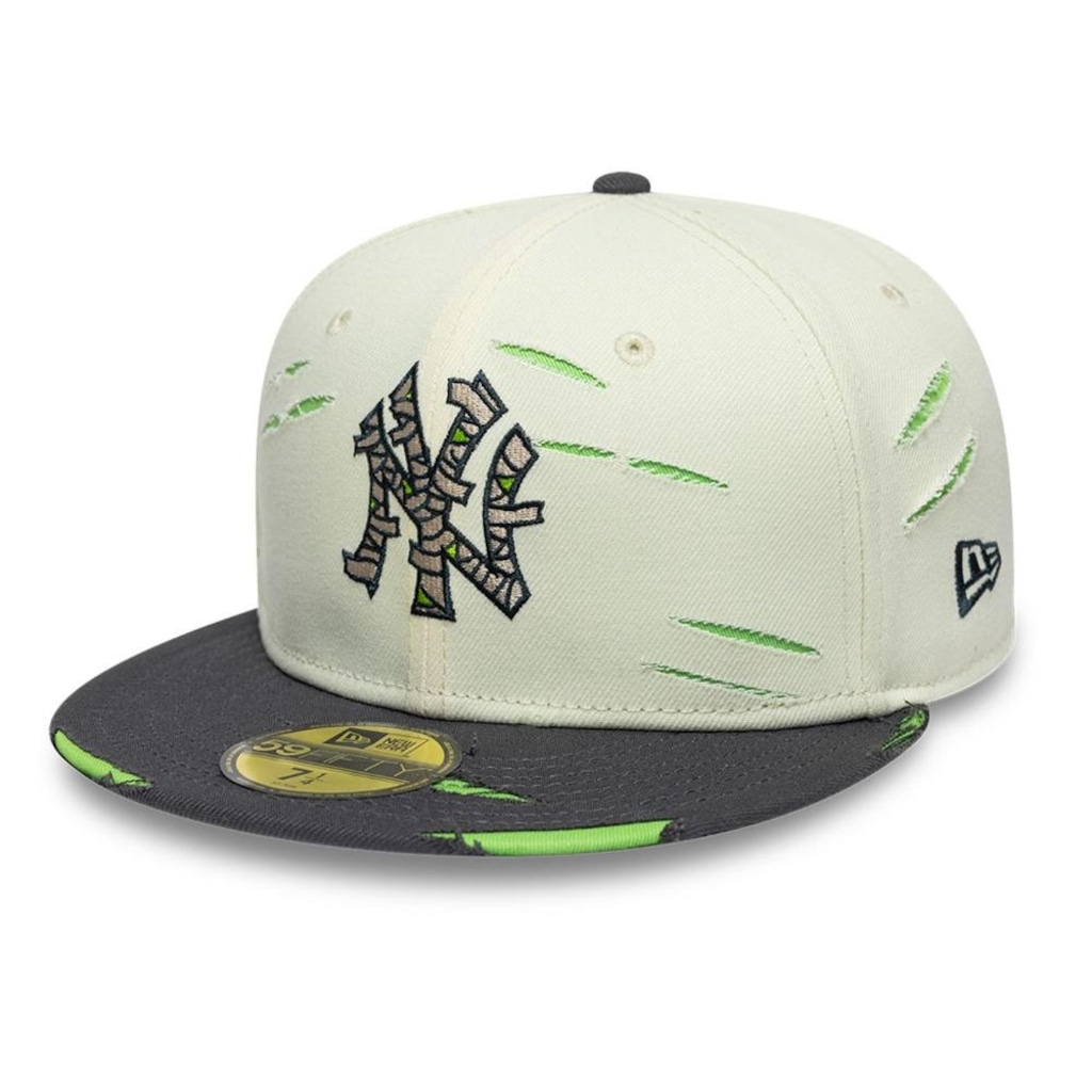 Bone New Era 59FIFTY MLB New York Yankees Masculino