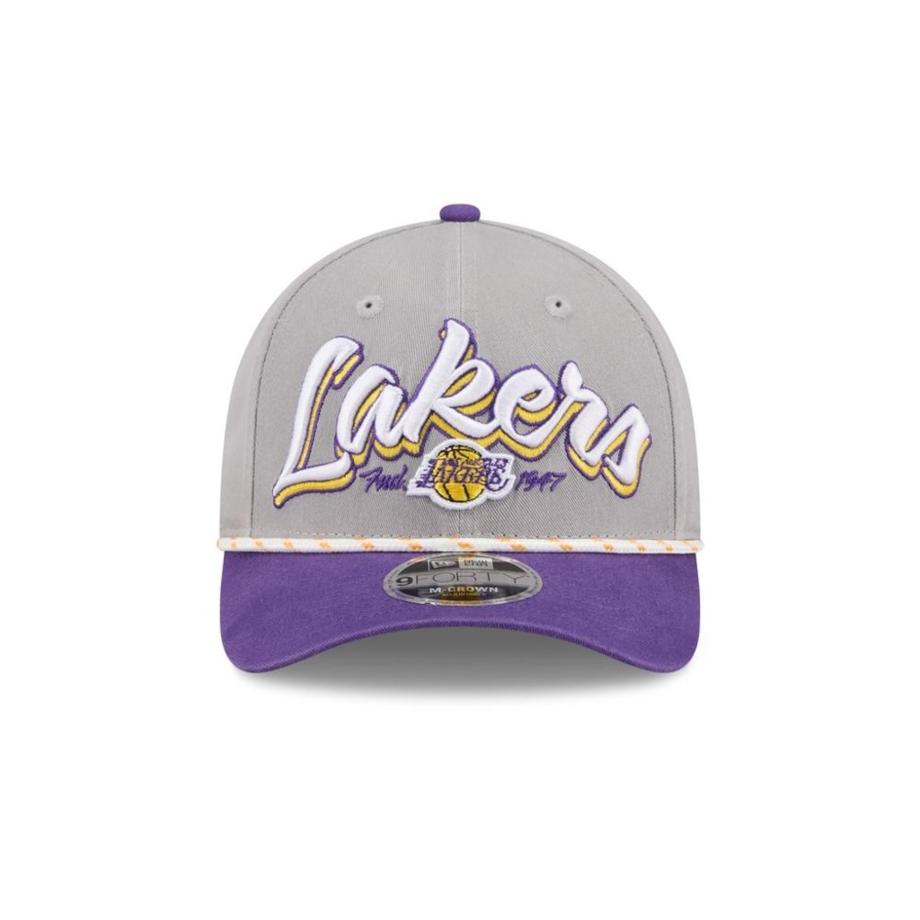 Imagem 2 do produto Bone New Era 9FORTY M-CROWN NBA Los Angeles Lakers Masculino