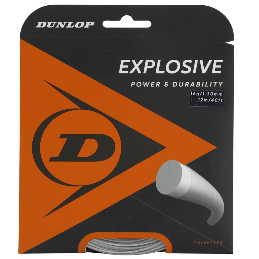 Corda Dunlop Explosive 16g 1.30mm Set Individual - Unissex
