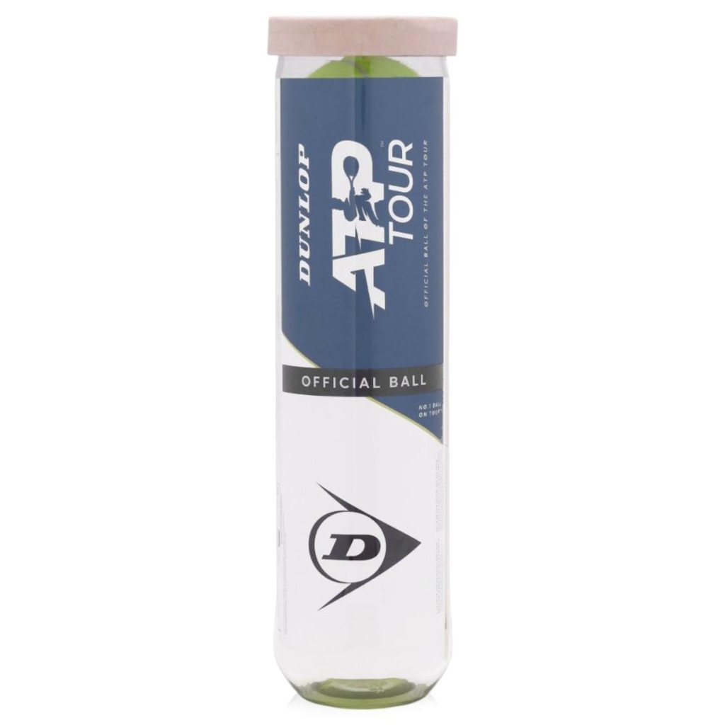 Bola de Tênis Dunlop ATP Tour All Court - Tubo Com 4 Bolas - Unissex