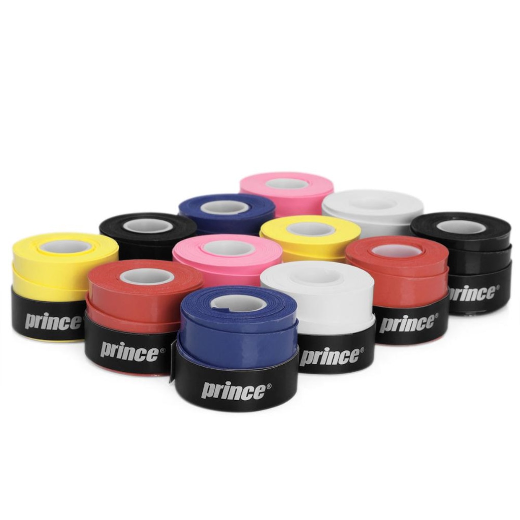 Overgrip Prince Dura Pro+ Pack Com 12 Unidades Sortido - Unissex