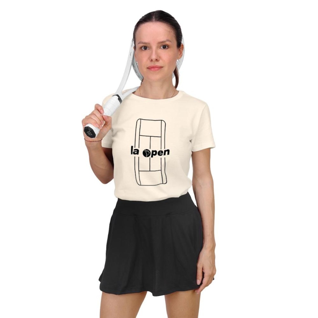 Camiseta La Open Quadra - Feminina