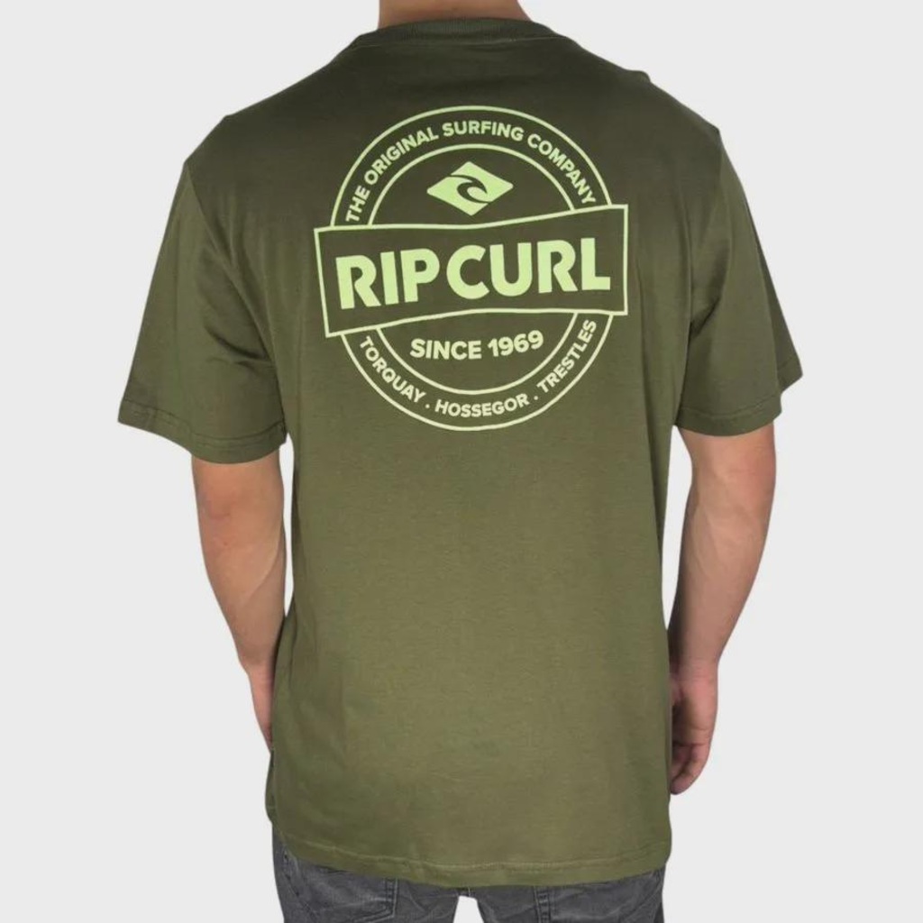 Imagem 5 do produto Camiseta Rip Curl Staple Muted Green - Masculina