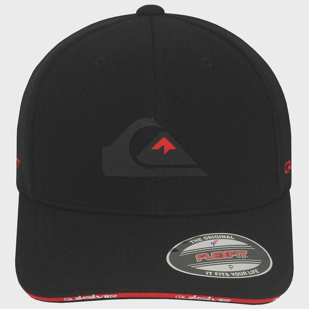 Boné Unissex Quiksilver In The Middle Black Importado - Aba Curva