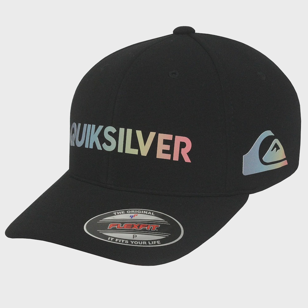 Boné Unissex Quiksilver Gradient Type Antique Black Importado - Aba Curva