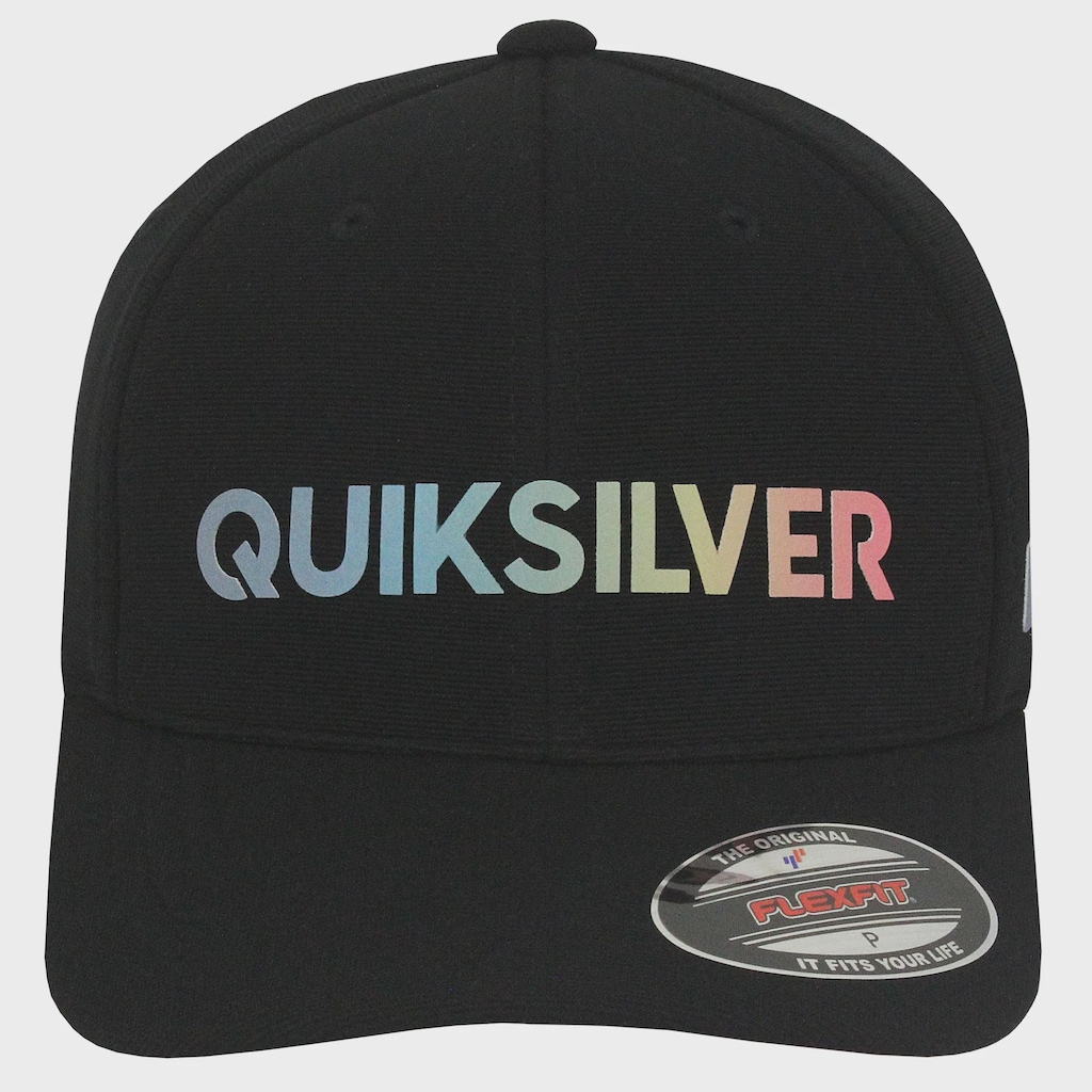 Imagem 2 do produto Boné Unissex Quiksilver Gradient Type Antique Black Importado - Aba Curva