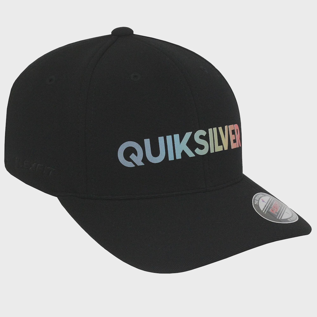 Imagem 3 do produto Boné Unissex Quiksilver Gradient Type Antique Black Importado - Aba Curva