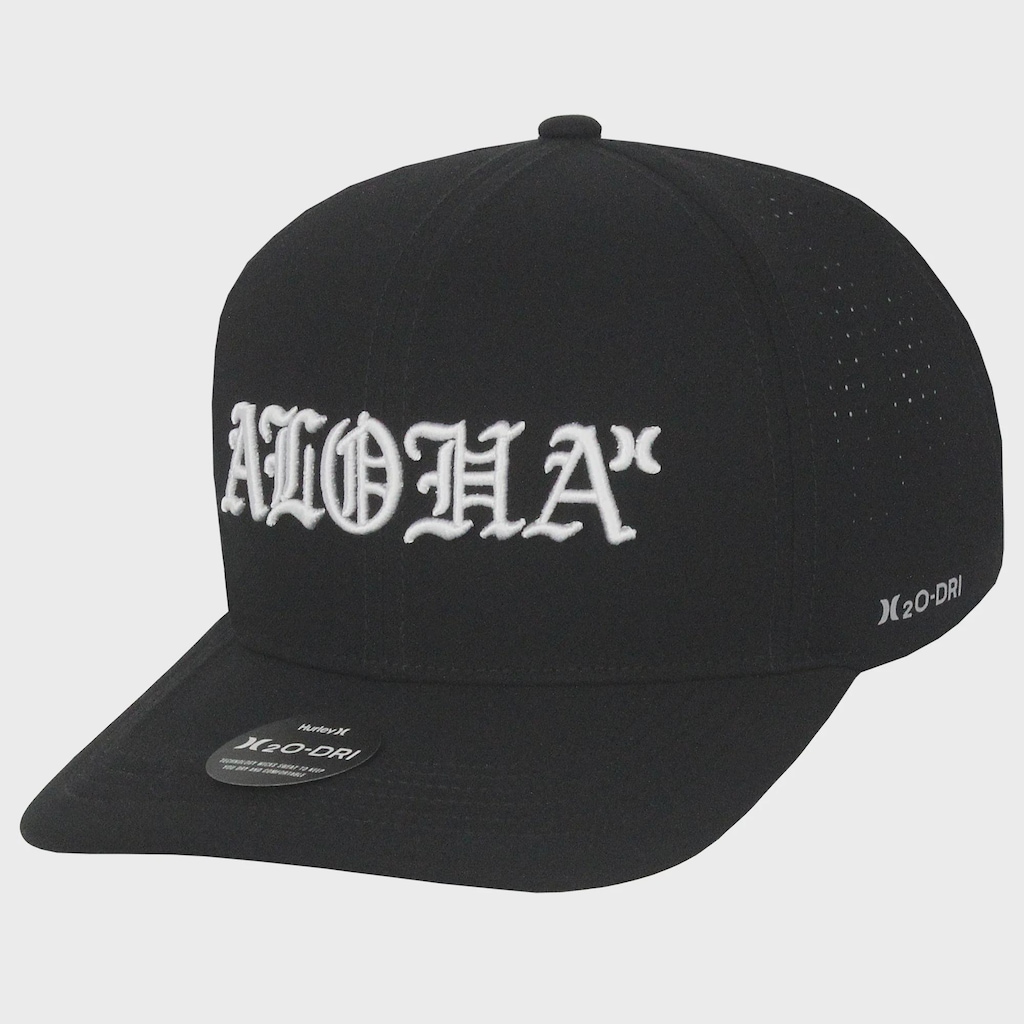 Boné Unissex Hurley Flat Aloha Importado - Aba Curva