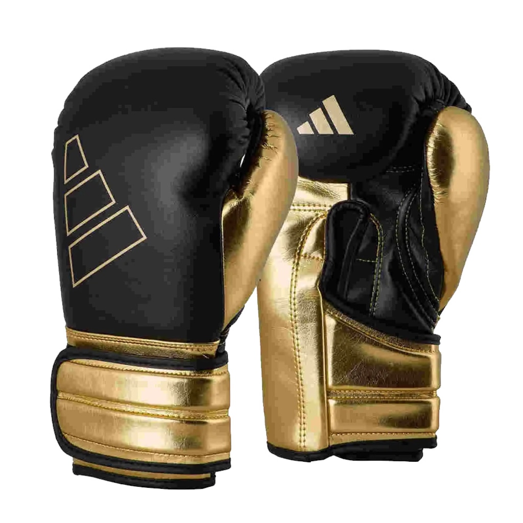 Luva de Boxe adidas em Couro Hybrid 500 V - Adulto