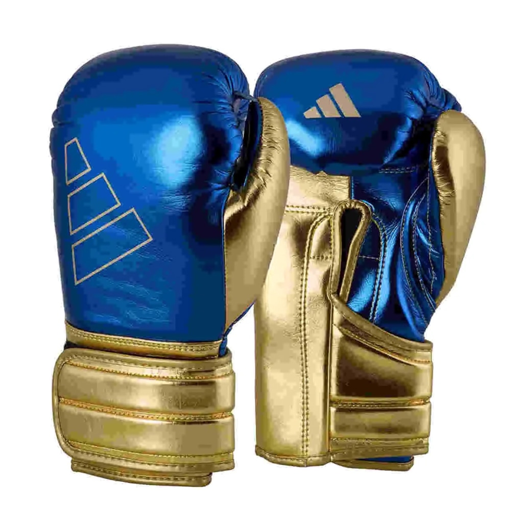 Luva de Boxe adidas em Couro Hybrid 500 V - Adulto