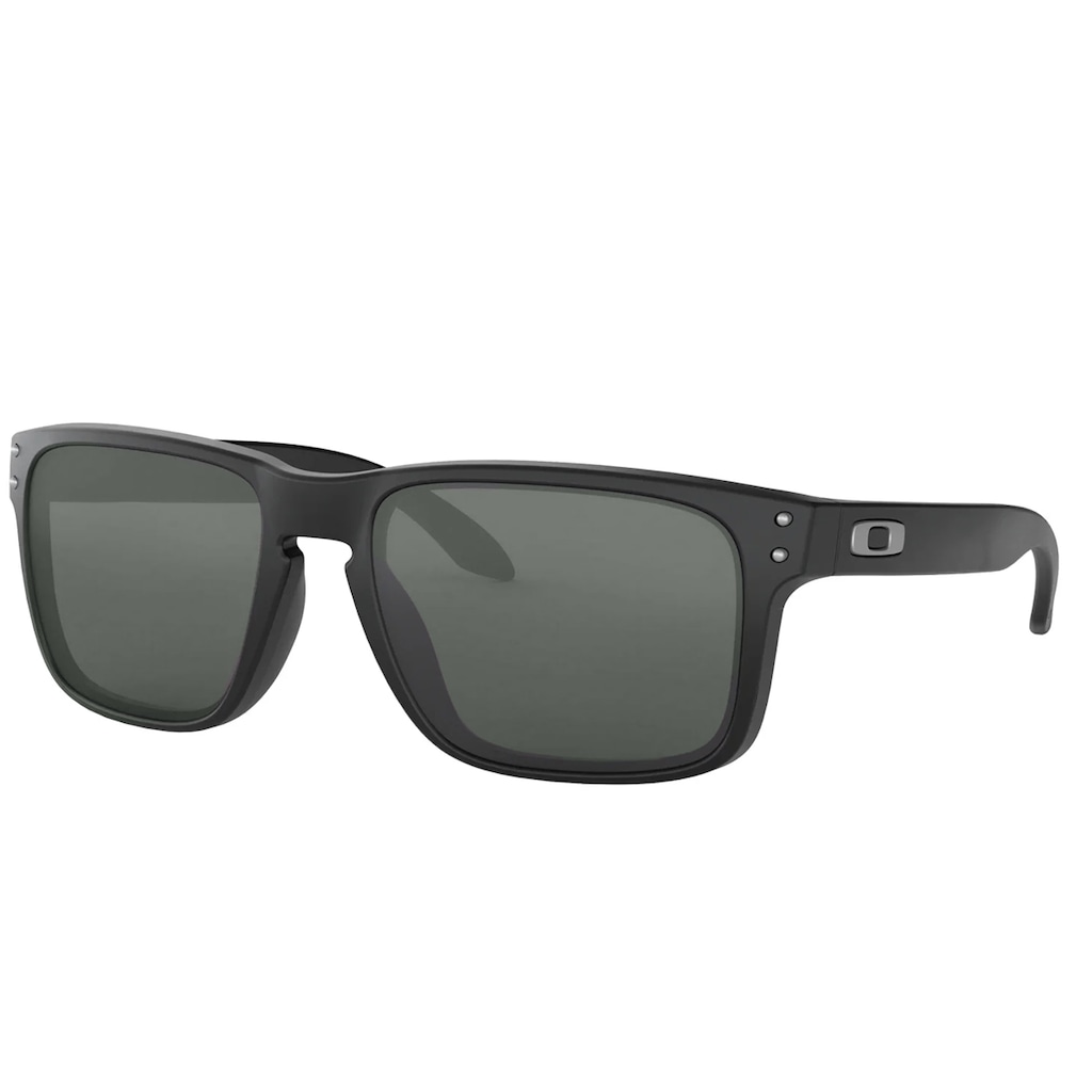 Óculos Masculino Oakley Holbrook Matte Black 10% Grey /Lente Dark Grey