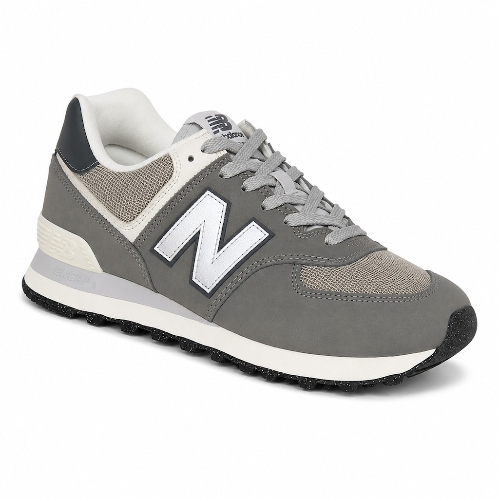 Tênis  Masculino New Balance 574 v2 Cinza Taupe Casual