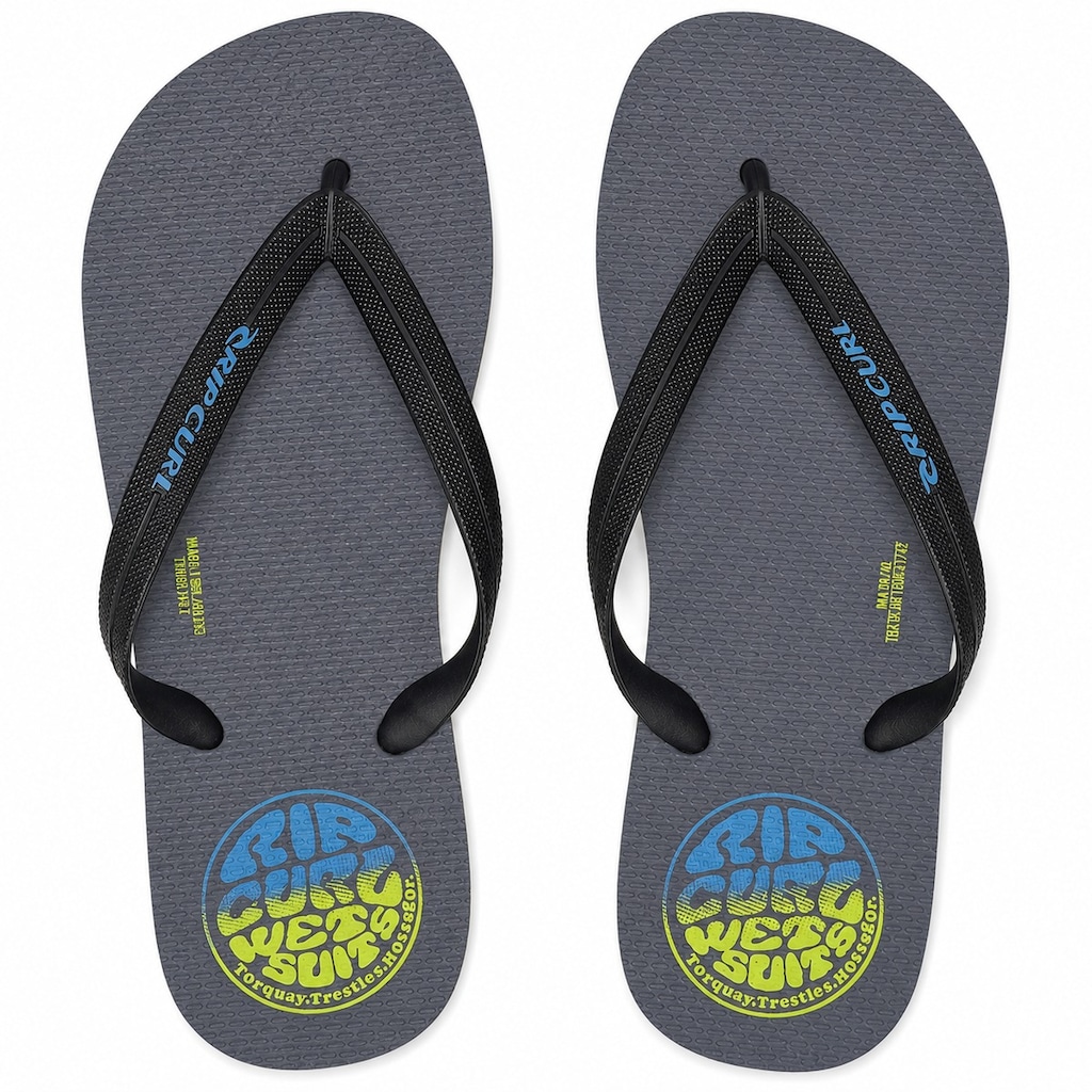 Chinelo Rip Curl Icons of Surf Charcoal - Masculino