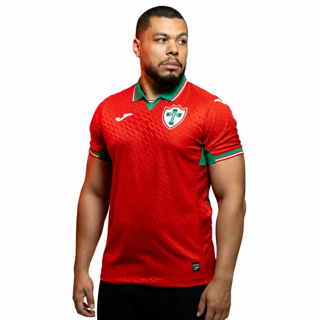Camisa Portuguesa III Joma 2026 Jogador Vermelha